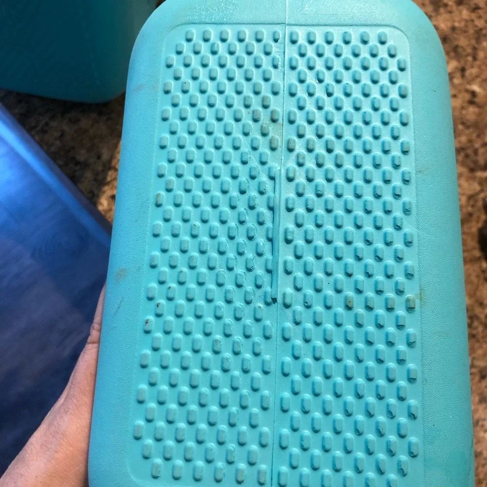 Barbie Turquoise Blue Tote with Pink Logo Accents